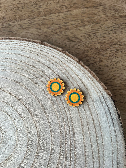 Bloom ~ Mini Floral Stud Earrings
