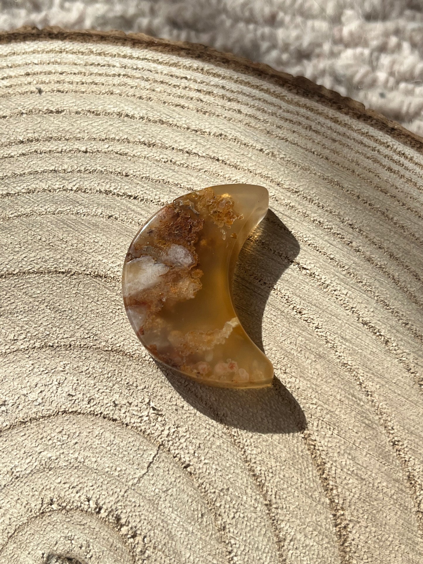 Flower Agate ~ Moon no.45