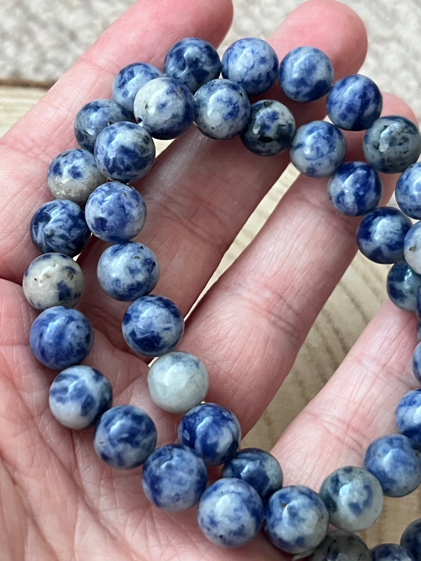 Sodalite ~ bead bracelet