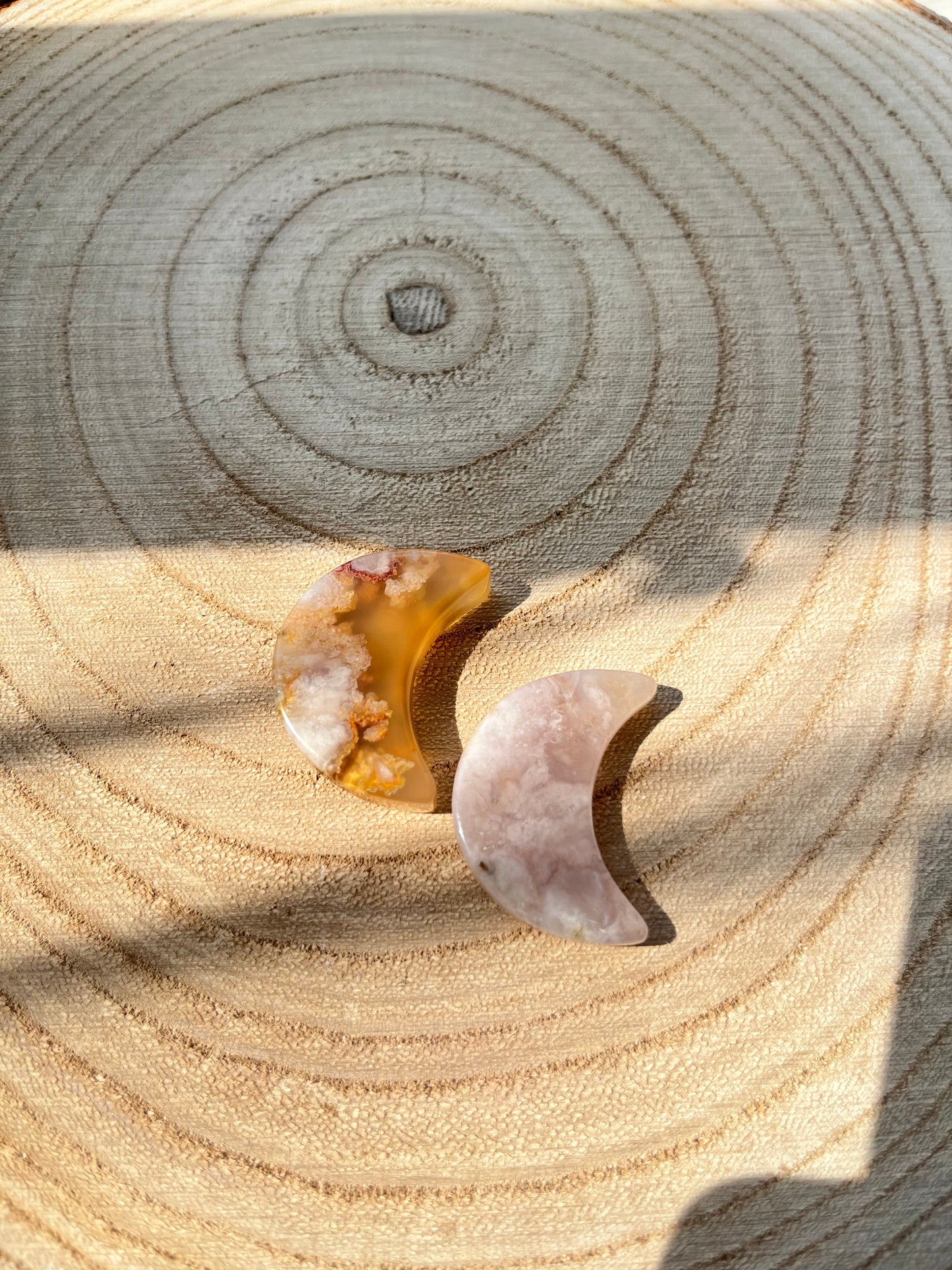 Flower Agate ~ Moon no.45