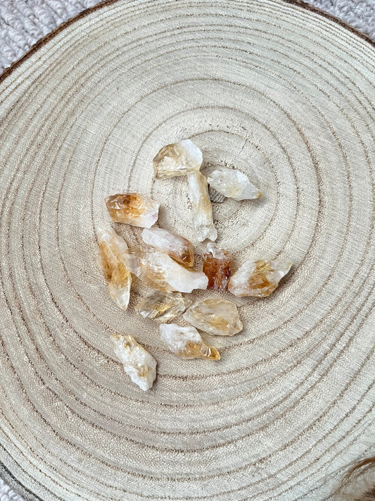 Citrine ~ rough chip