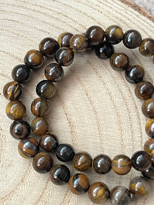 Tigers Eye ~ bead bracelet