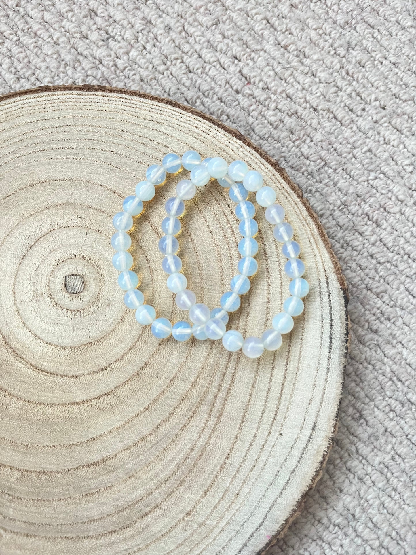 Opalite ~ bead bracelet