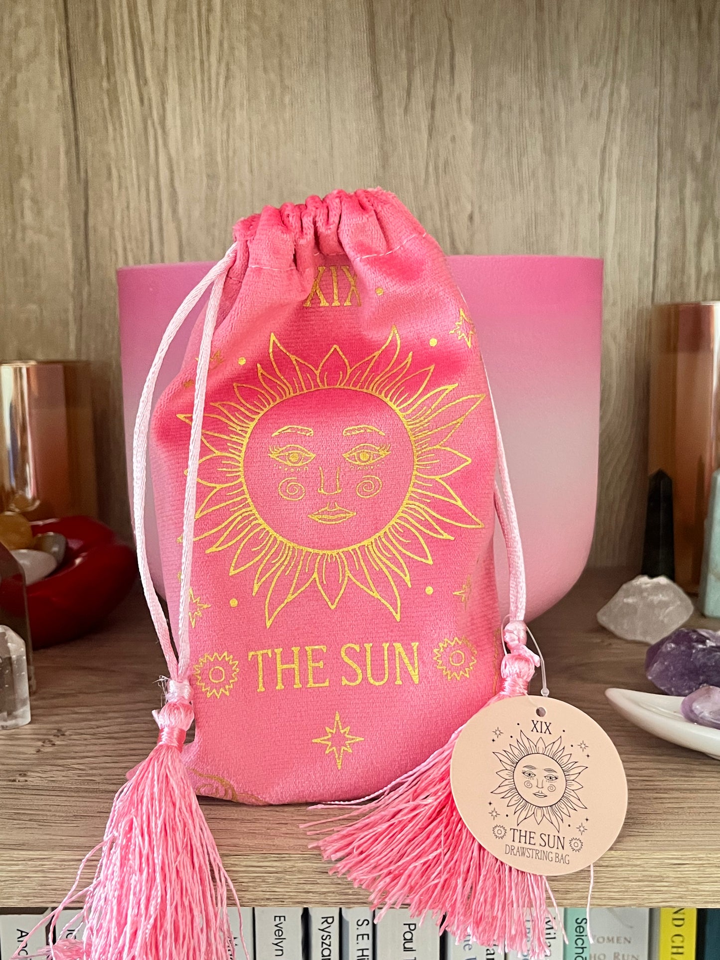 Velvet Tarot Card Drawstring Bags
