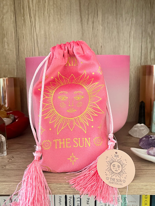 Velvet Tarot Card Drawstring Bags