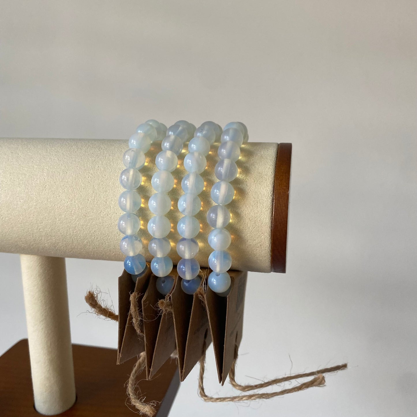 Opalite ~ beaded power bracelet