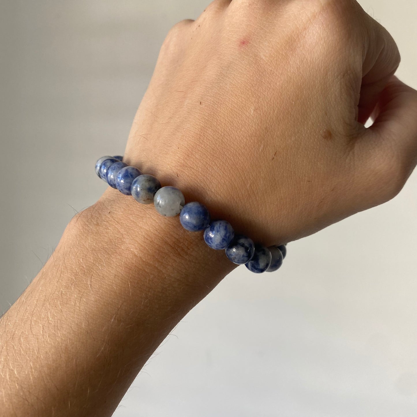 Sodalite ~ beaded power bracelet