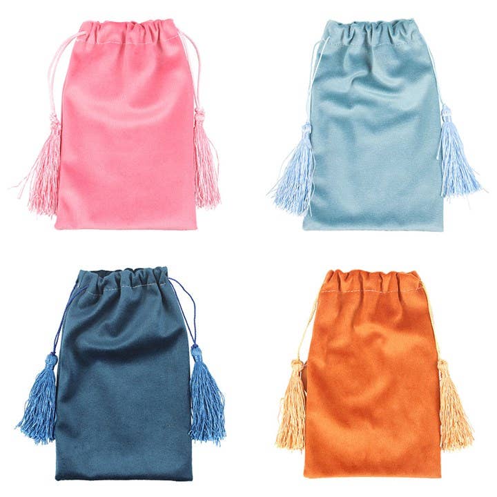 Velvet Tarot Card Drawstring Bags