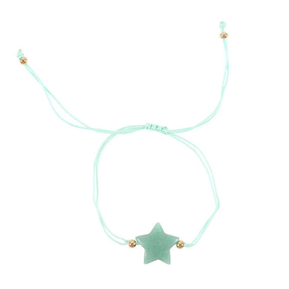 Aventurine 'Shine Bright' Crystal Star Bracelet