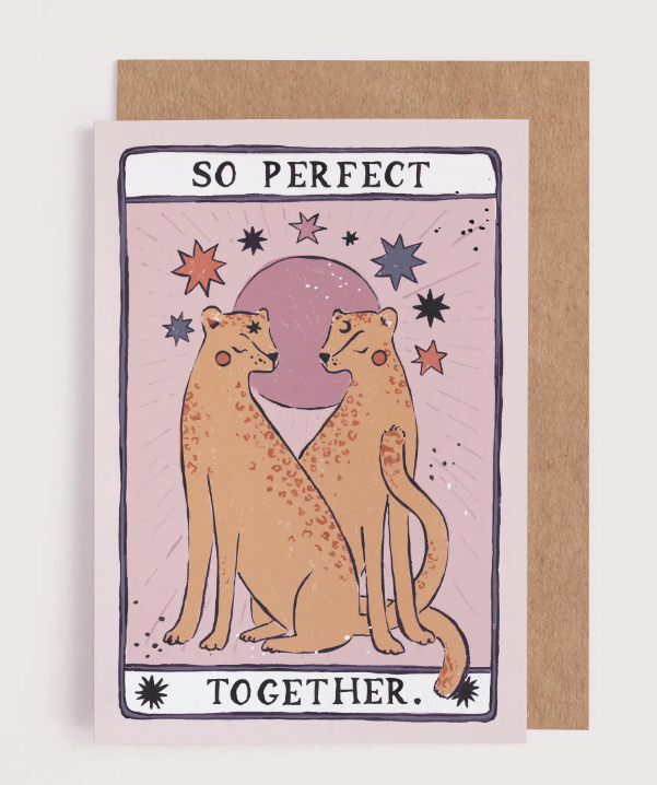 Perfect Together Card ~ Love and Engagement ~ Wedding Card