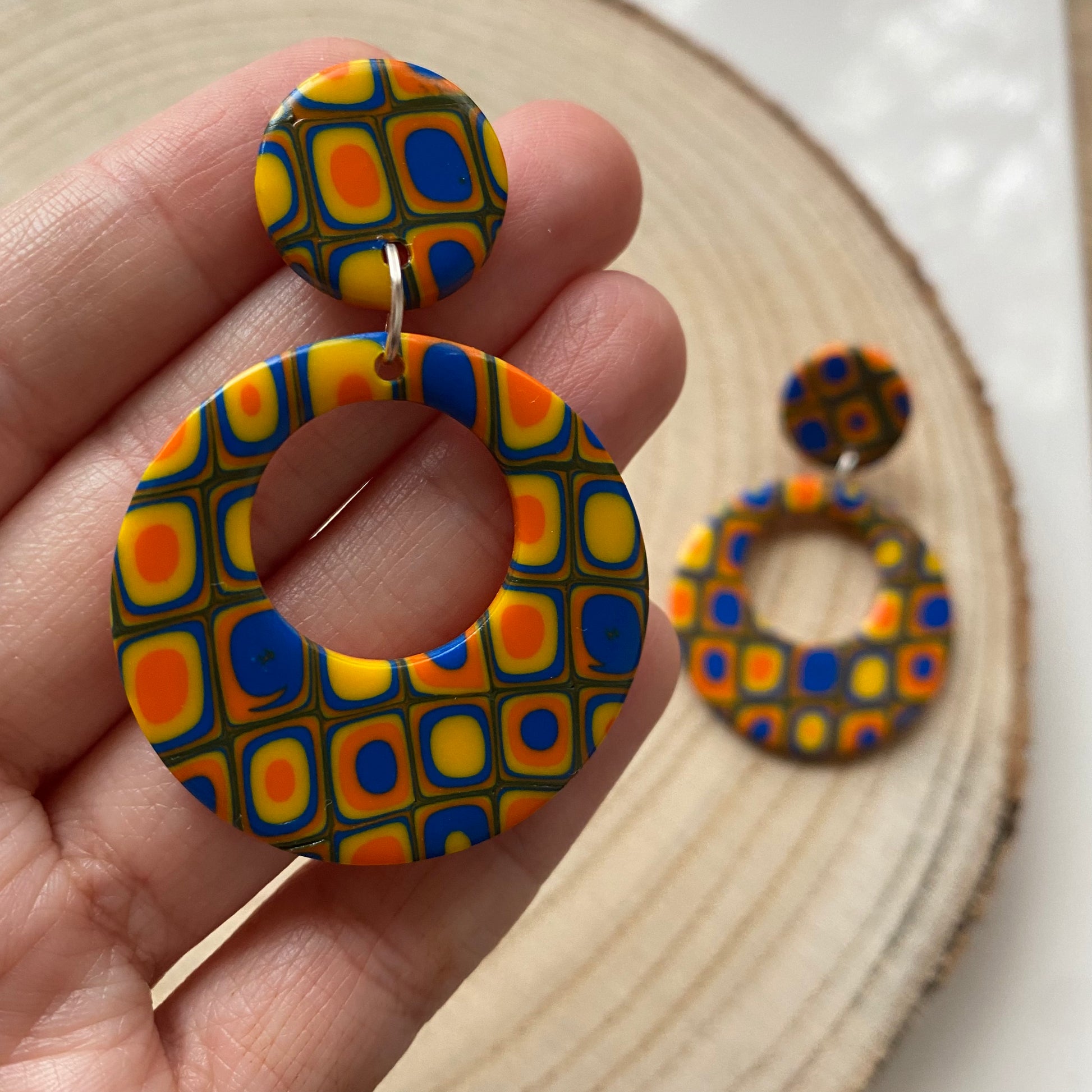 70s discount hoop earrings