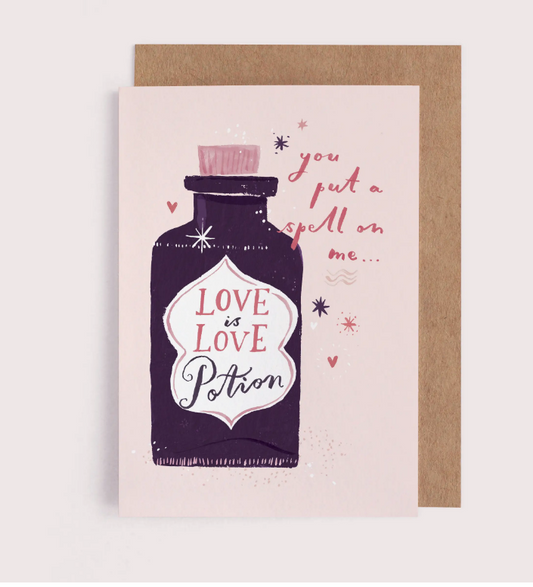 Love Potion Card ~ Love Card ~ Anniversary Card